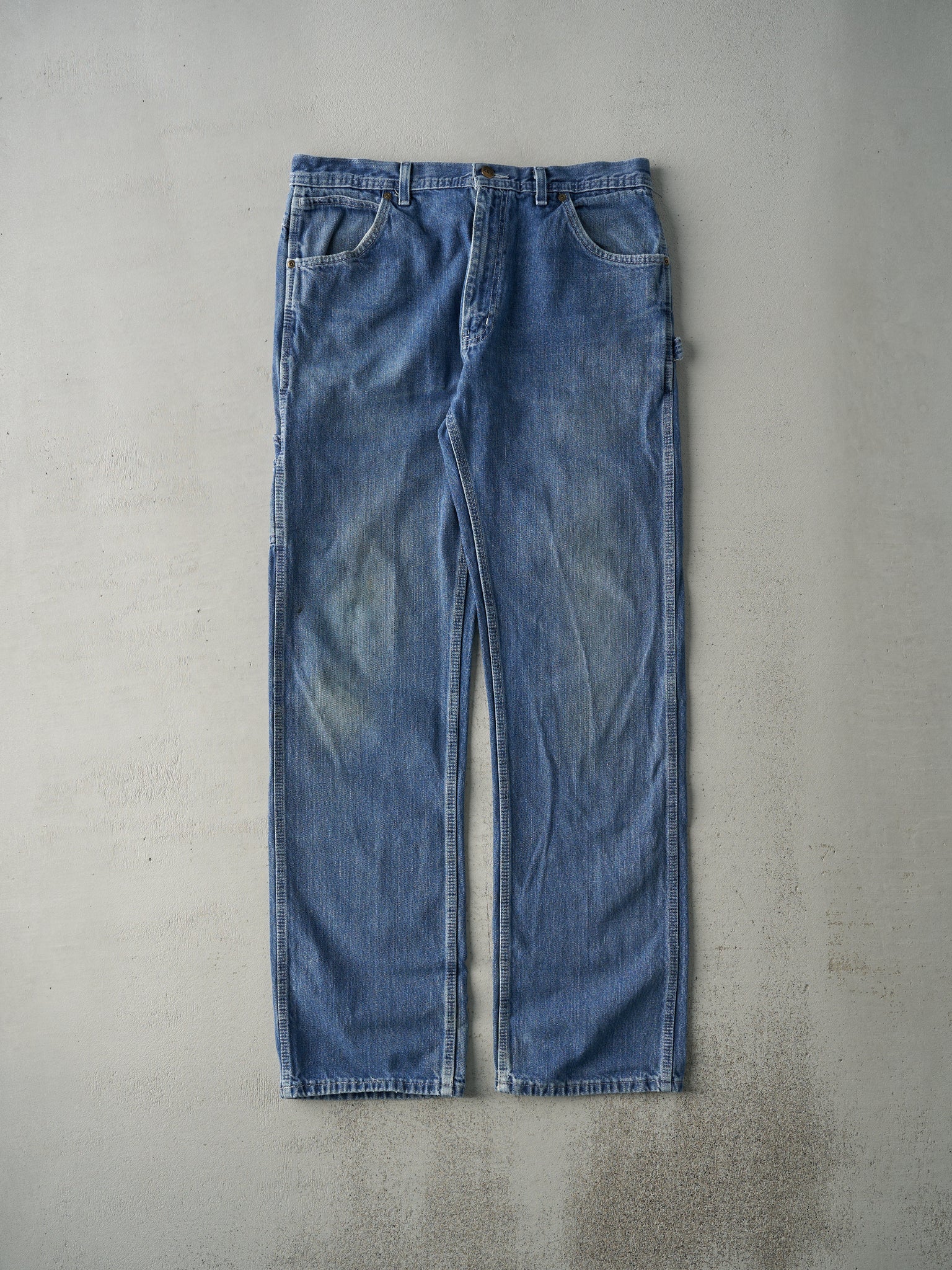 Vintage 90s Light Wash Key Apparel Jeans (35x34.5)