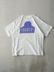 Vintage Y2K White Shakers Vodka Tee (L)