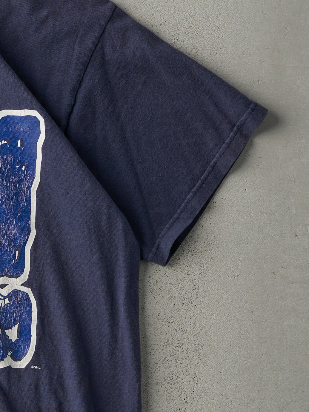 Vintage 90s Navy Blue Toronto Maple Leafs Tee (M)