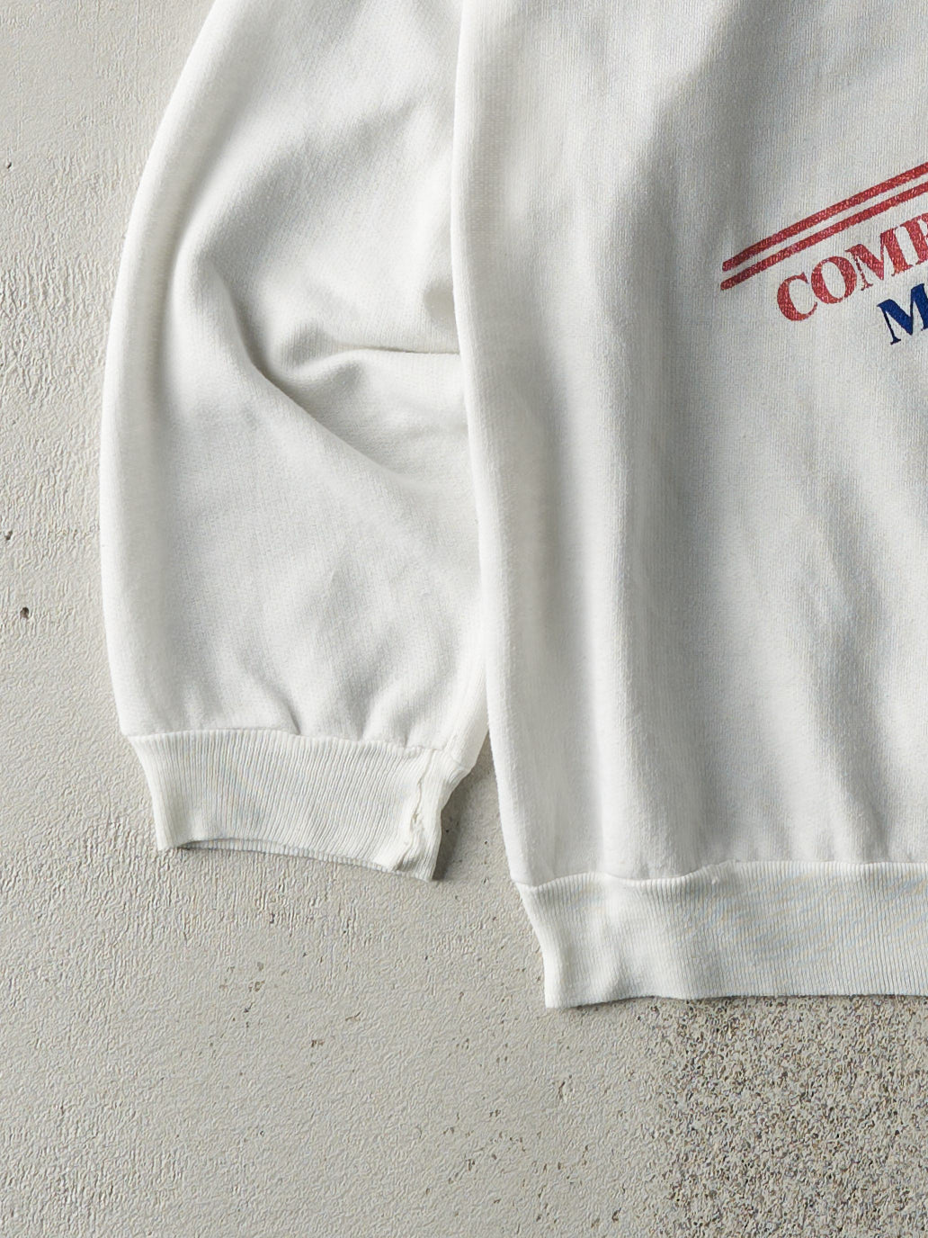 Vintage 80s White Aspen Ski Crewneck (M)