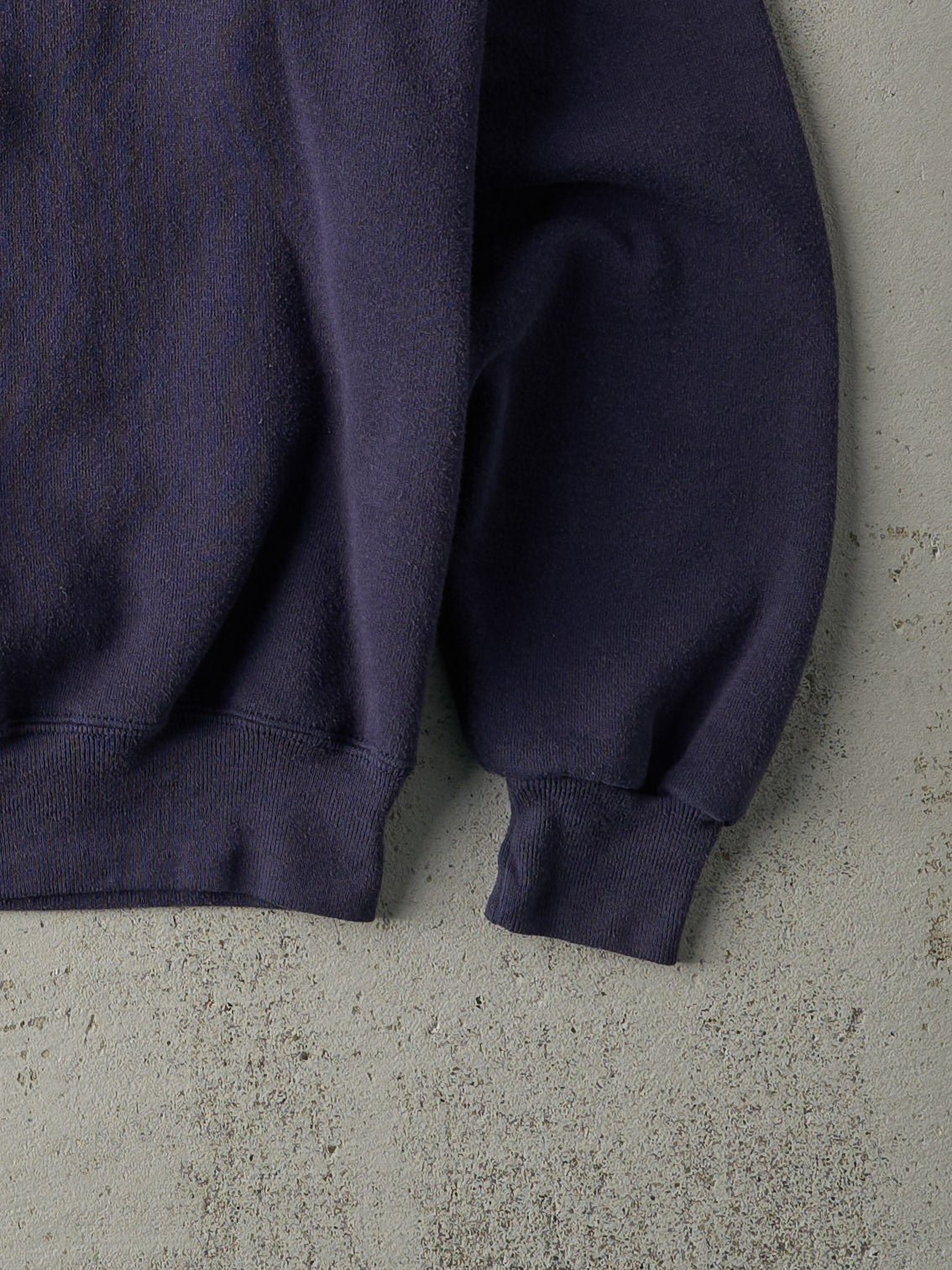 Vintage 80s Navy Blue Blank Crewneck (M)