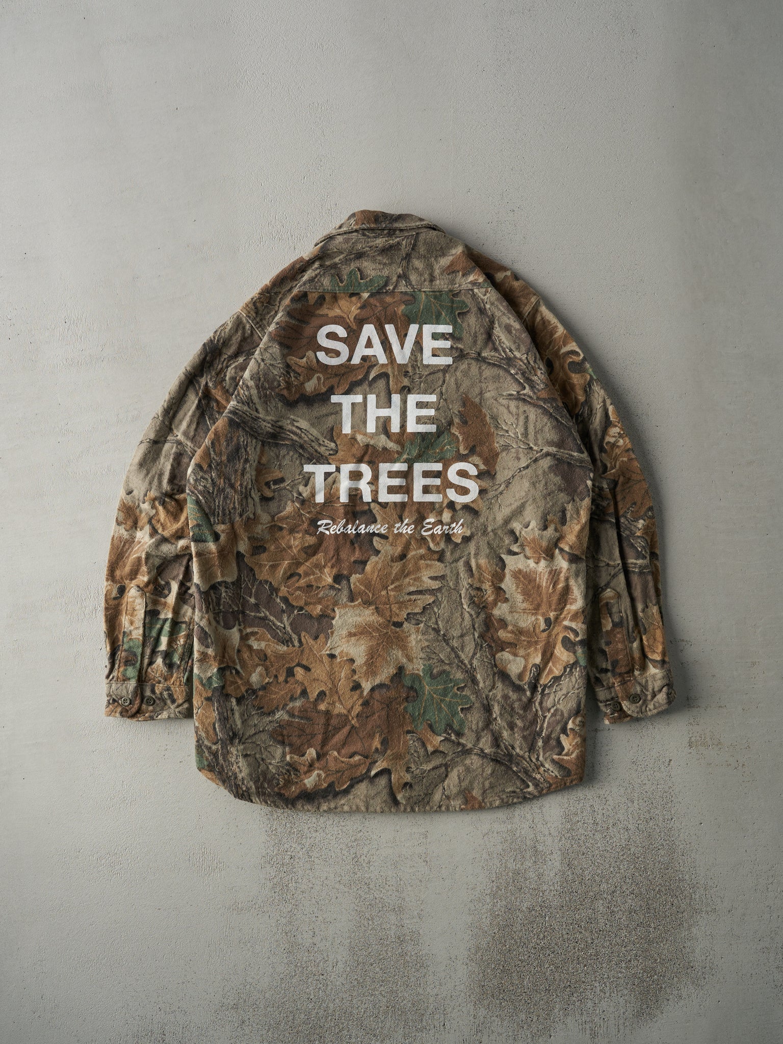 Save The Trees Reworked Button Up