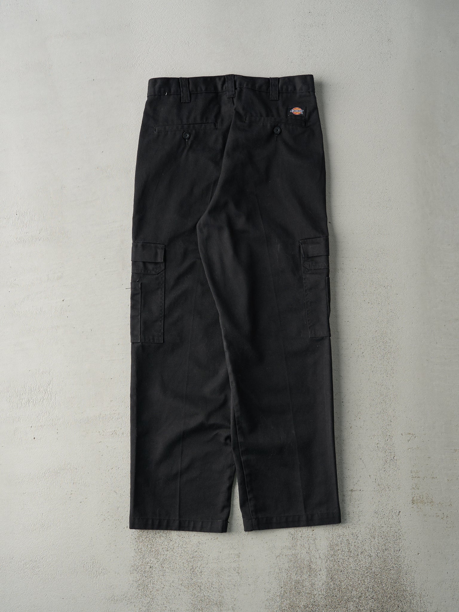 Vintage Y2K Black Dickies Cargo Work Pants (31x29)