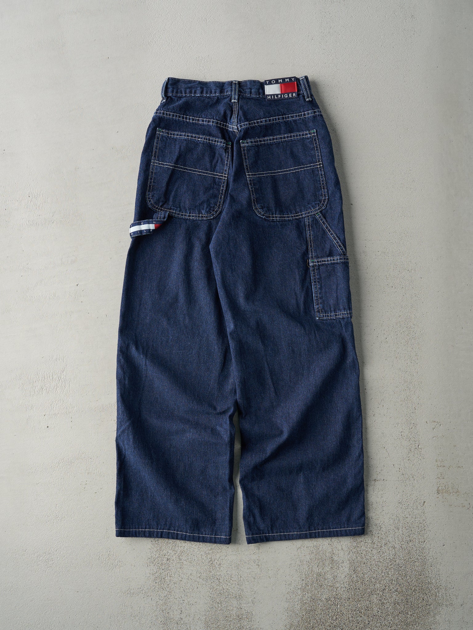 Vintage 90s Dark Wash Tommy Hilfiger Jeans (25x28)