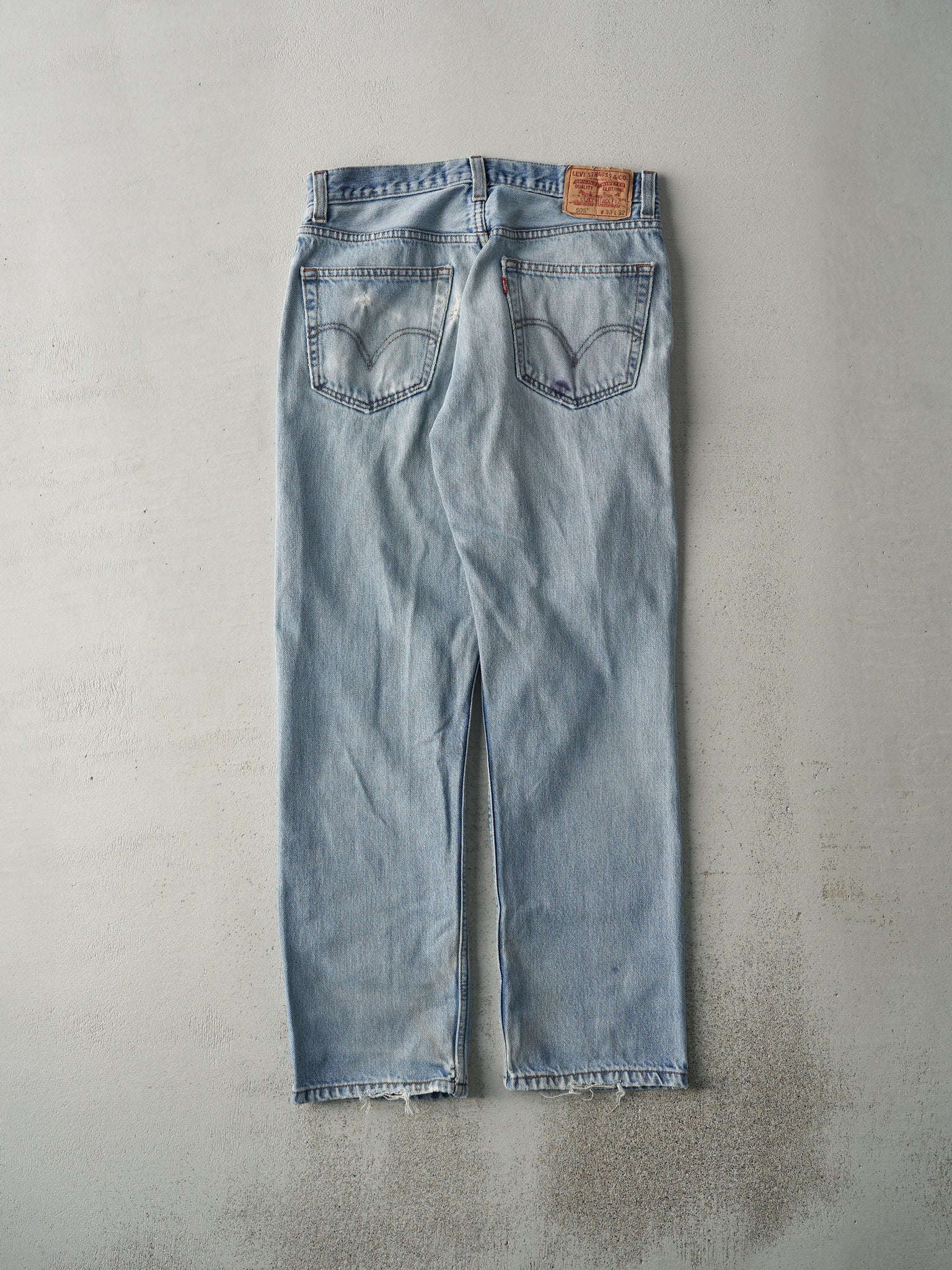 Vintage Y2K Light Wash Levi's 505 Jeans (32x30)
