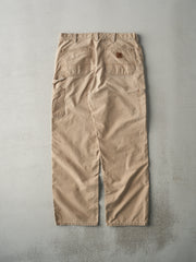 Vintage Y2K Beige Carhartt Carpenter Pants (34x31)