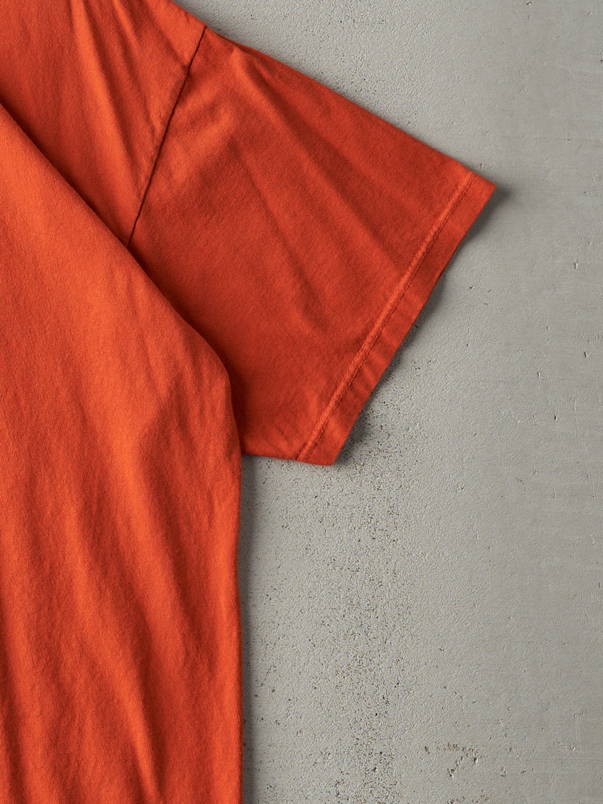 Vintage 90s Orange Blank Tee (M/L)