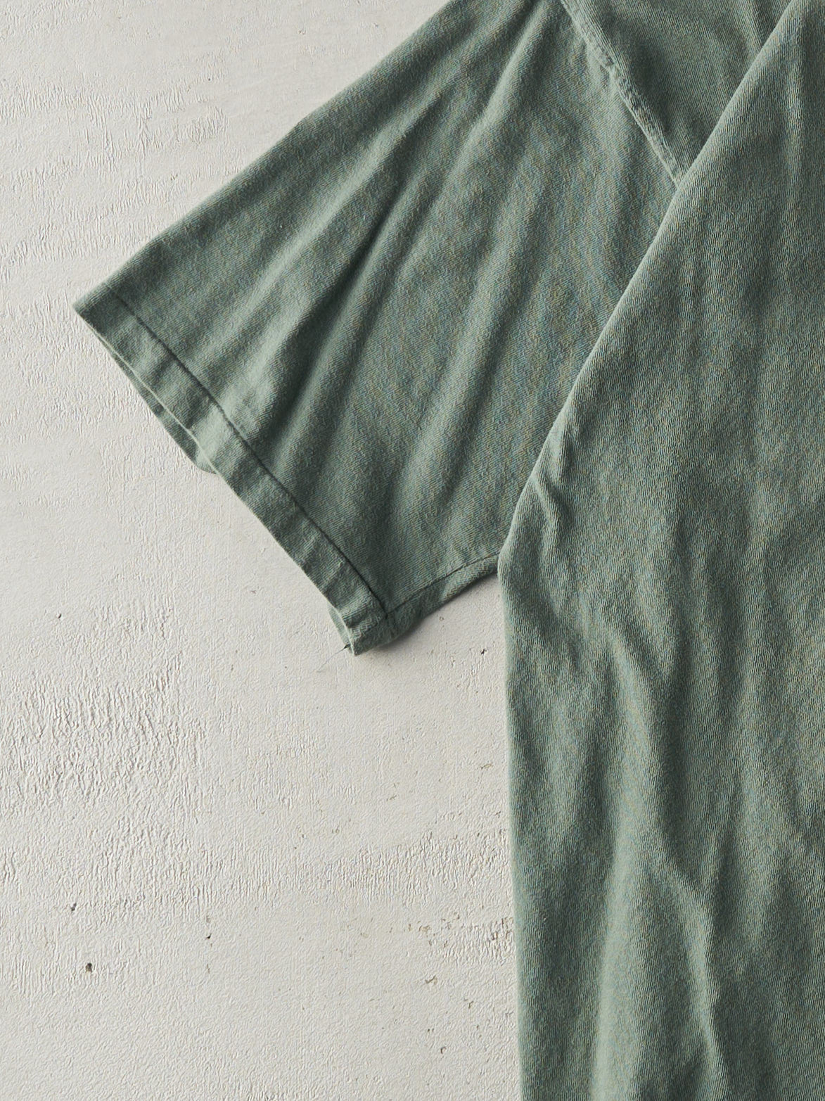 Vintage 90s Sage Green Blank Single Stitch Tee (L)