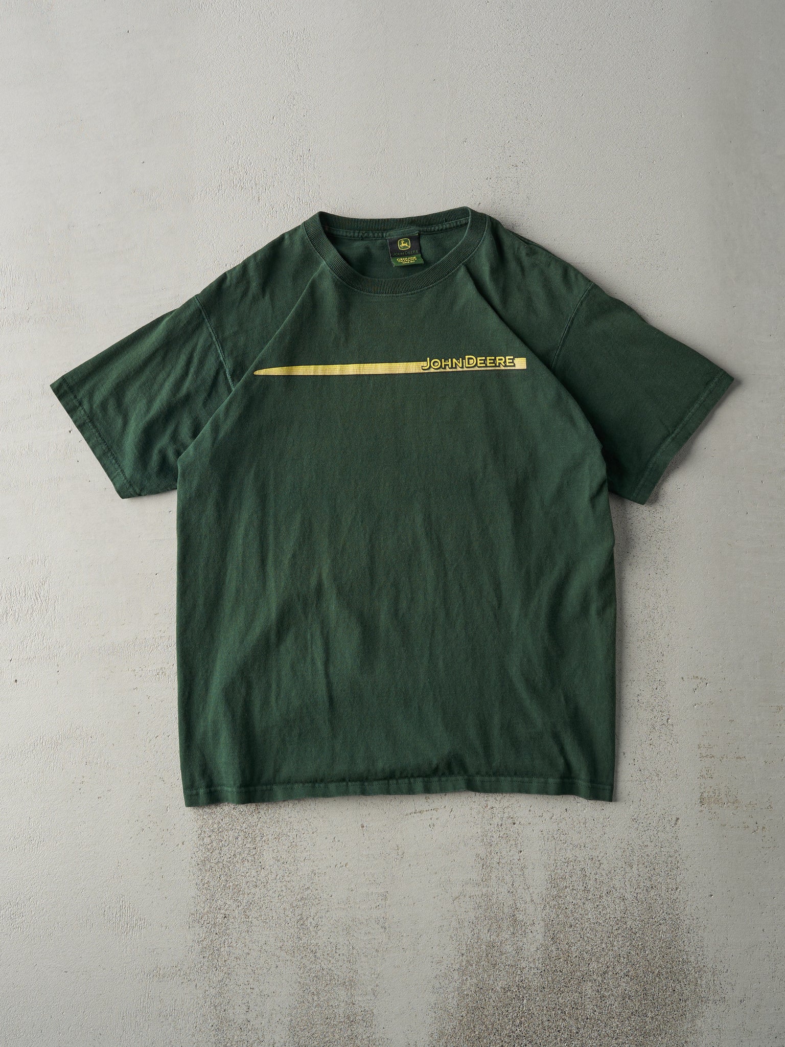 Vintage Y2K Forest Green John Deere Tee (M)