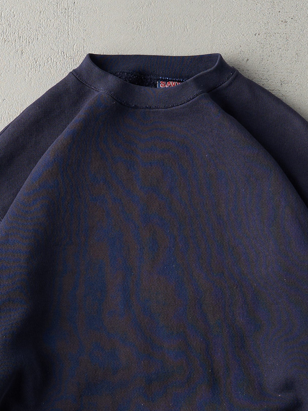 Vintage 90s Navy Blue Blank Crewneck (M/L)