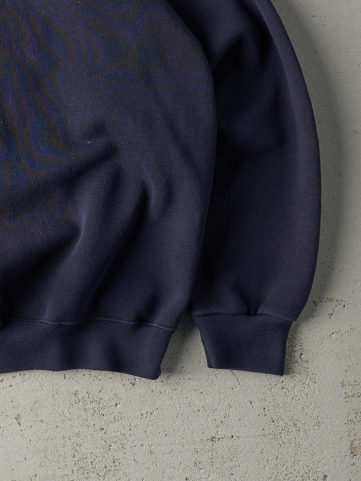 Vintage 90s Navy Blue Blank Crewneck (M/L)