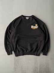 Vintage 90s Black Missouri Tigers Crewneck (L)