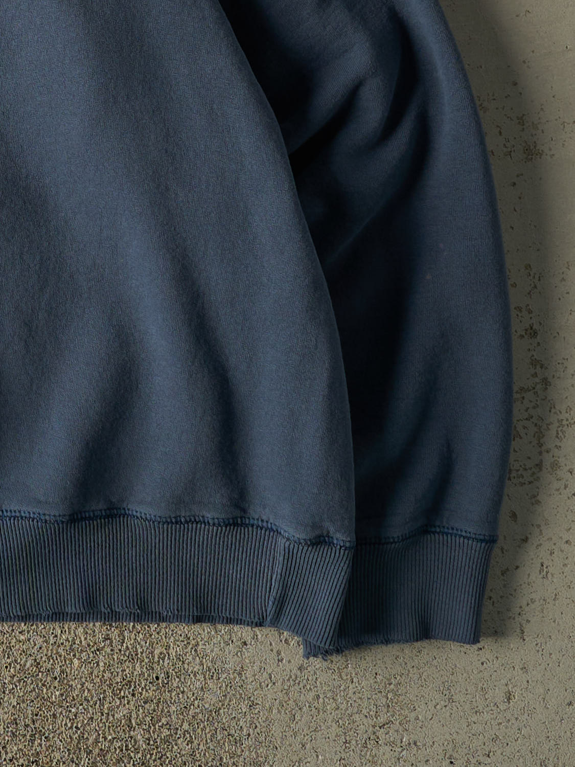 Vintage Y2K  Slate Blue Blank Boxy Crewneck (XL/XXL)
