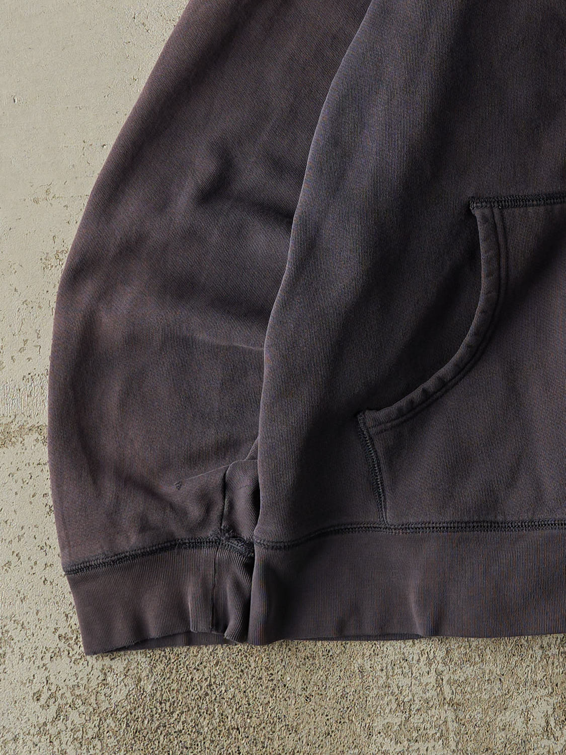 Vintage 90s Sun Faded Navy Old Navy Embroidered Zip Up Hoodie (L/XL)