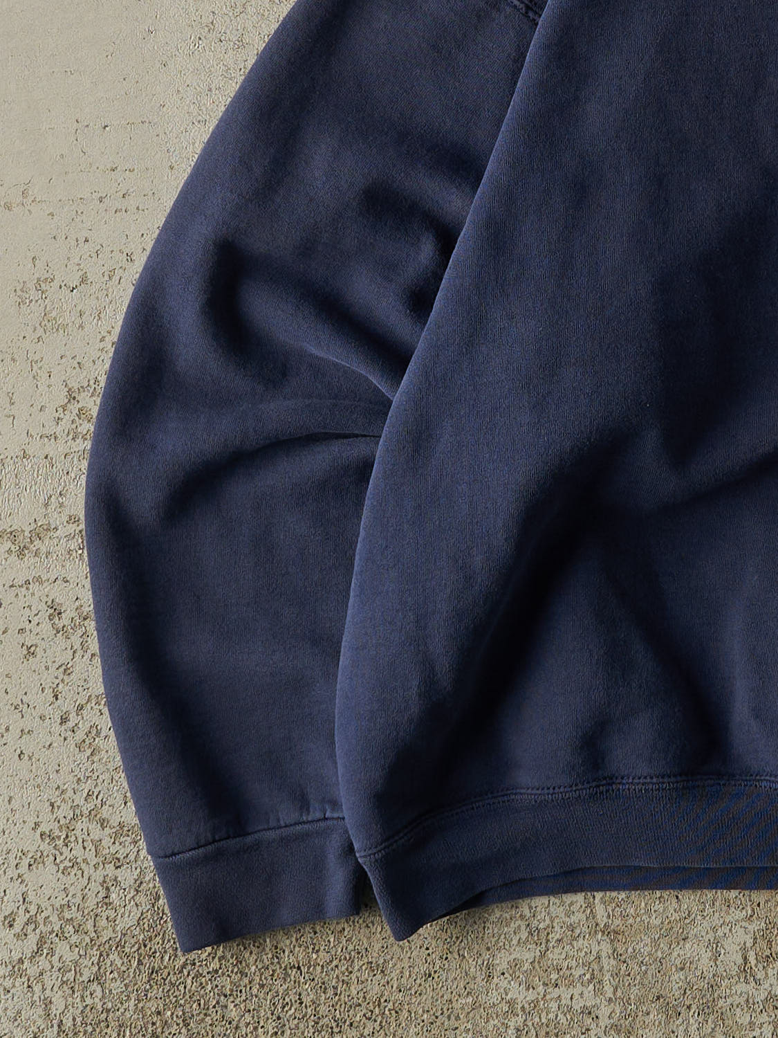 Vintage 90s Navy Blue  Blank Crewneck (S/M)