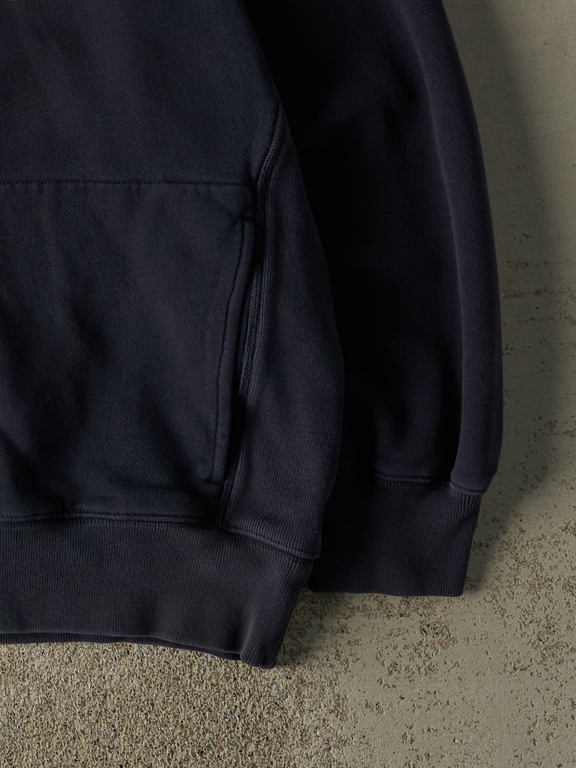 Vintage Y2K Navy Blue Nautica Competition Embroidered Quarter Zip Boxy  Sweater (L/XL)