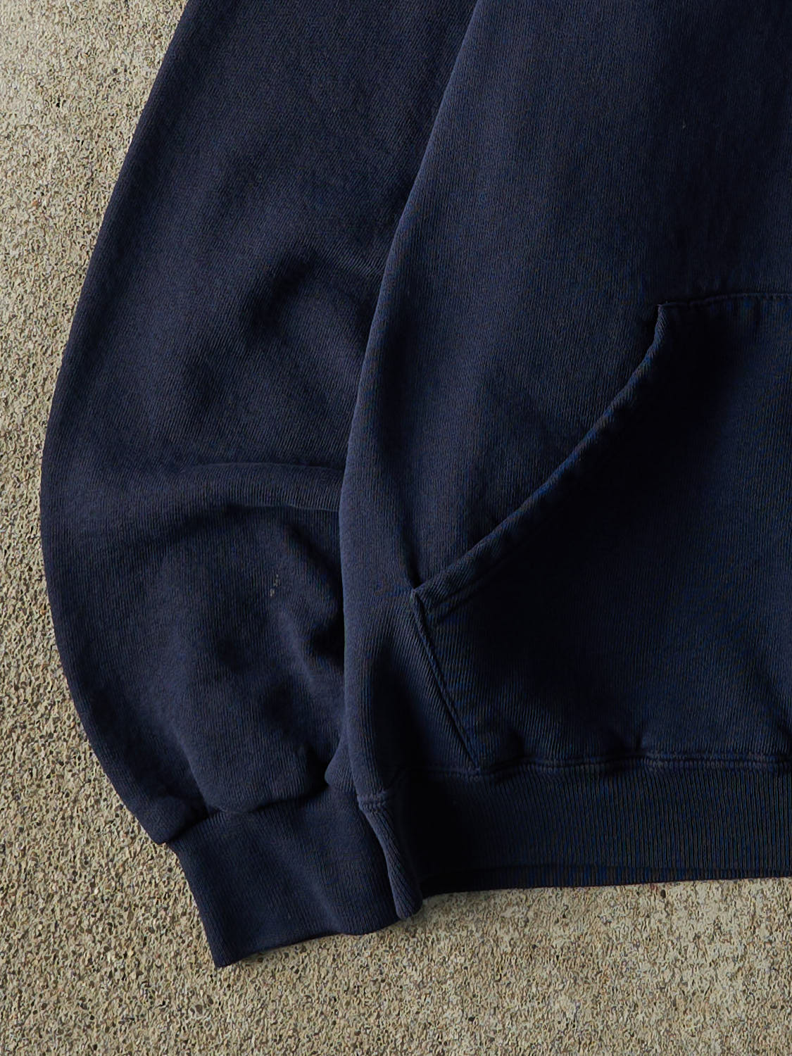 Vintage 90s  Navy Blue Carson Russell Athletic Hoodie (M/L)