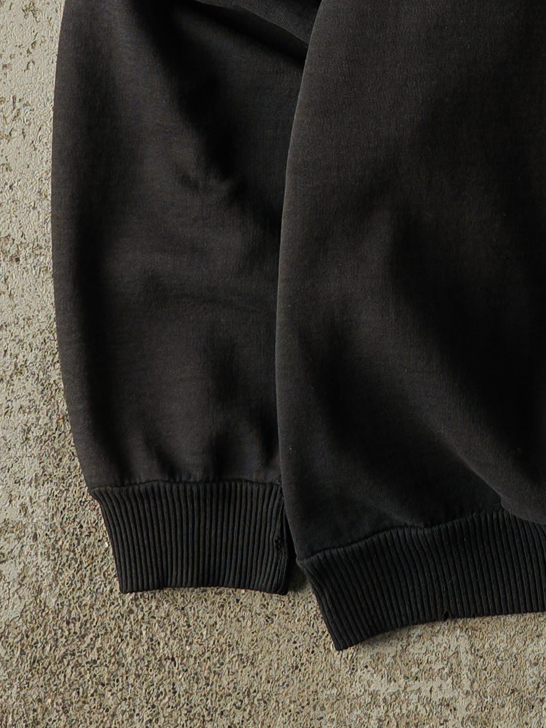 Vintage 90s  Faded Black Blank  Crewneck (M)