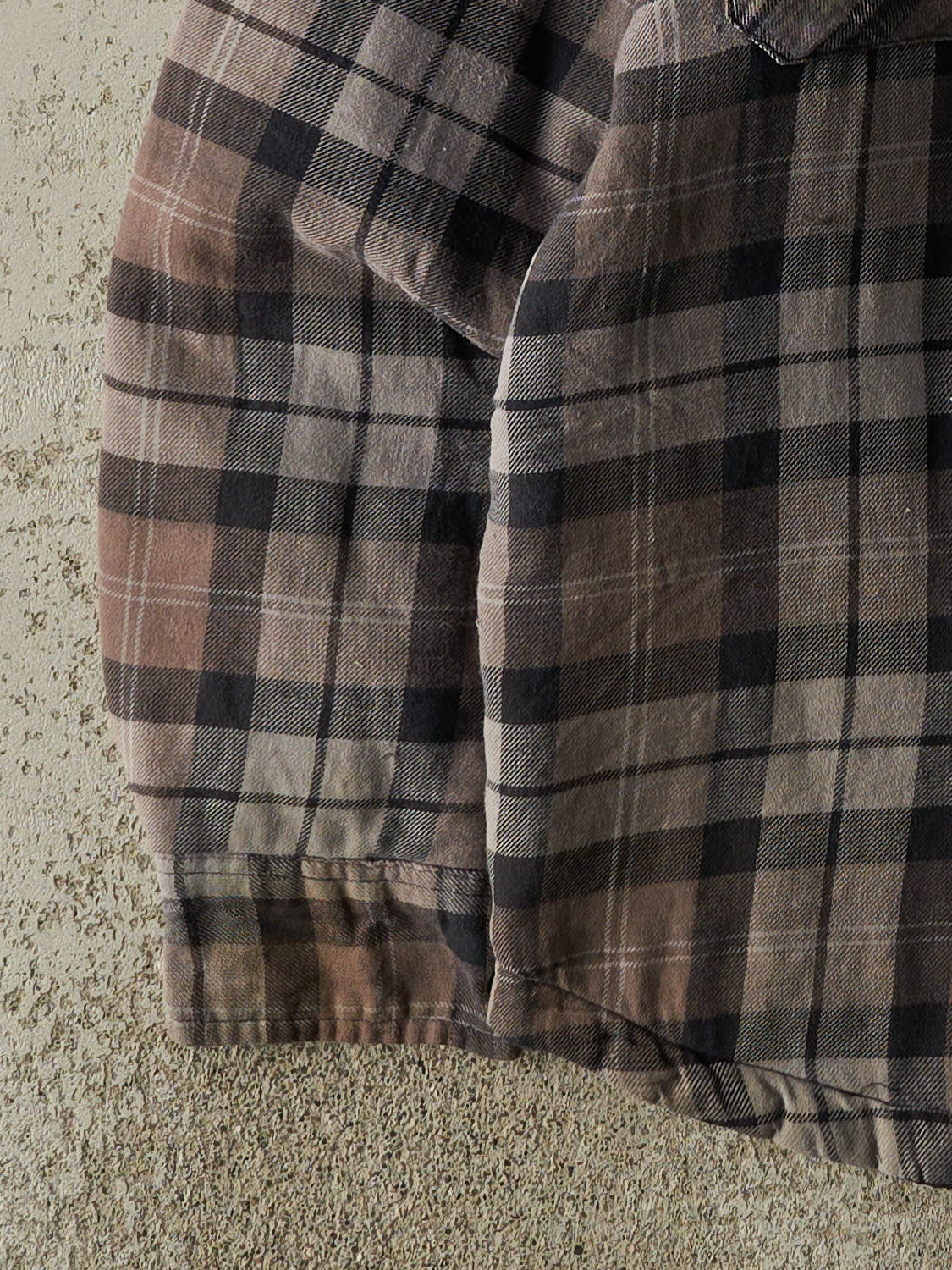 Vintage Y2K Grey Dickies Quilt Lined Button Up  Jacket (XL/XXL)