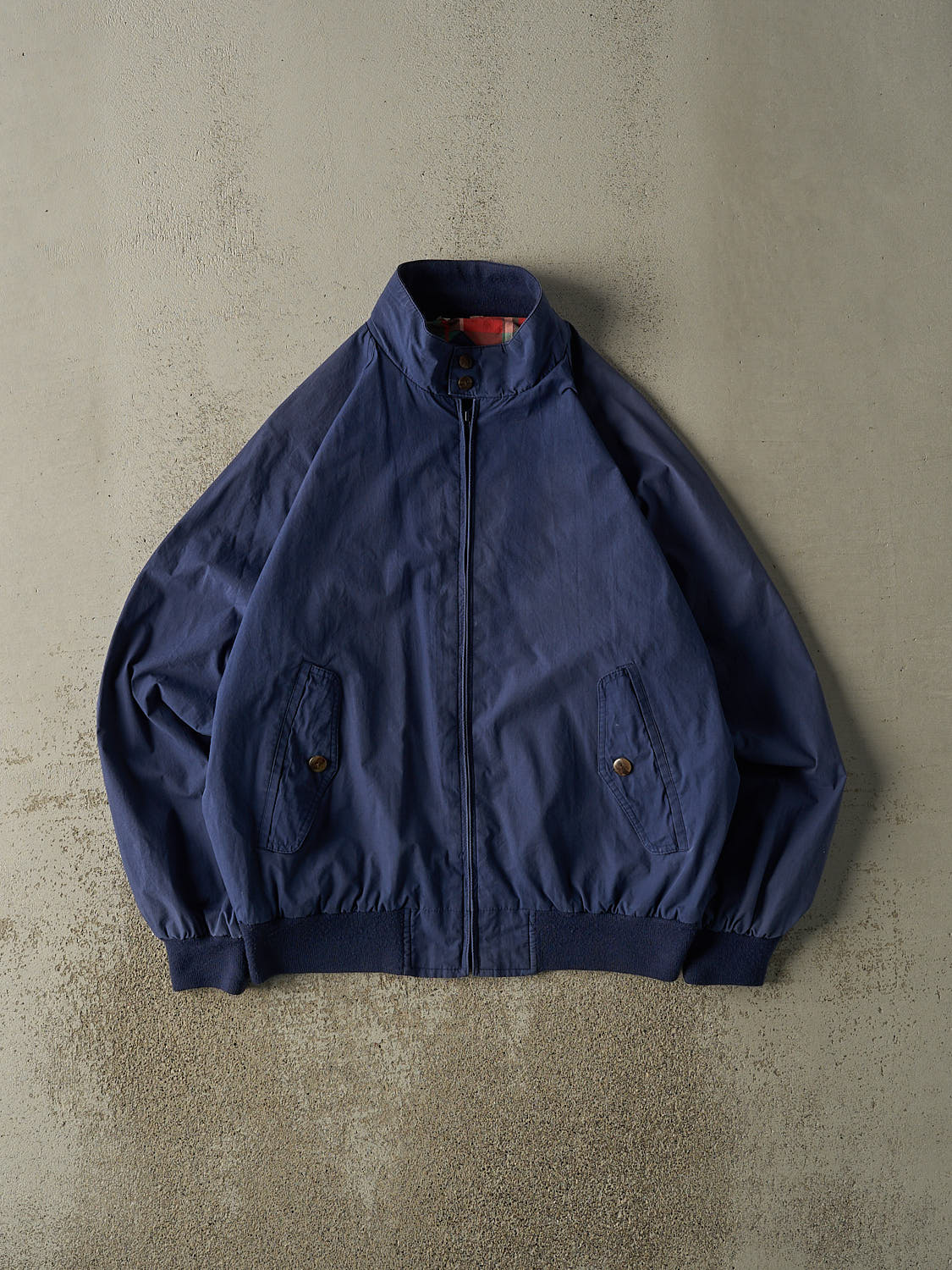 Vintage 90s Navy Blue American Eagle Harrington Bomber Jacket (L/XL)