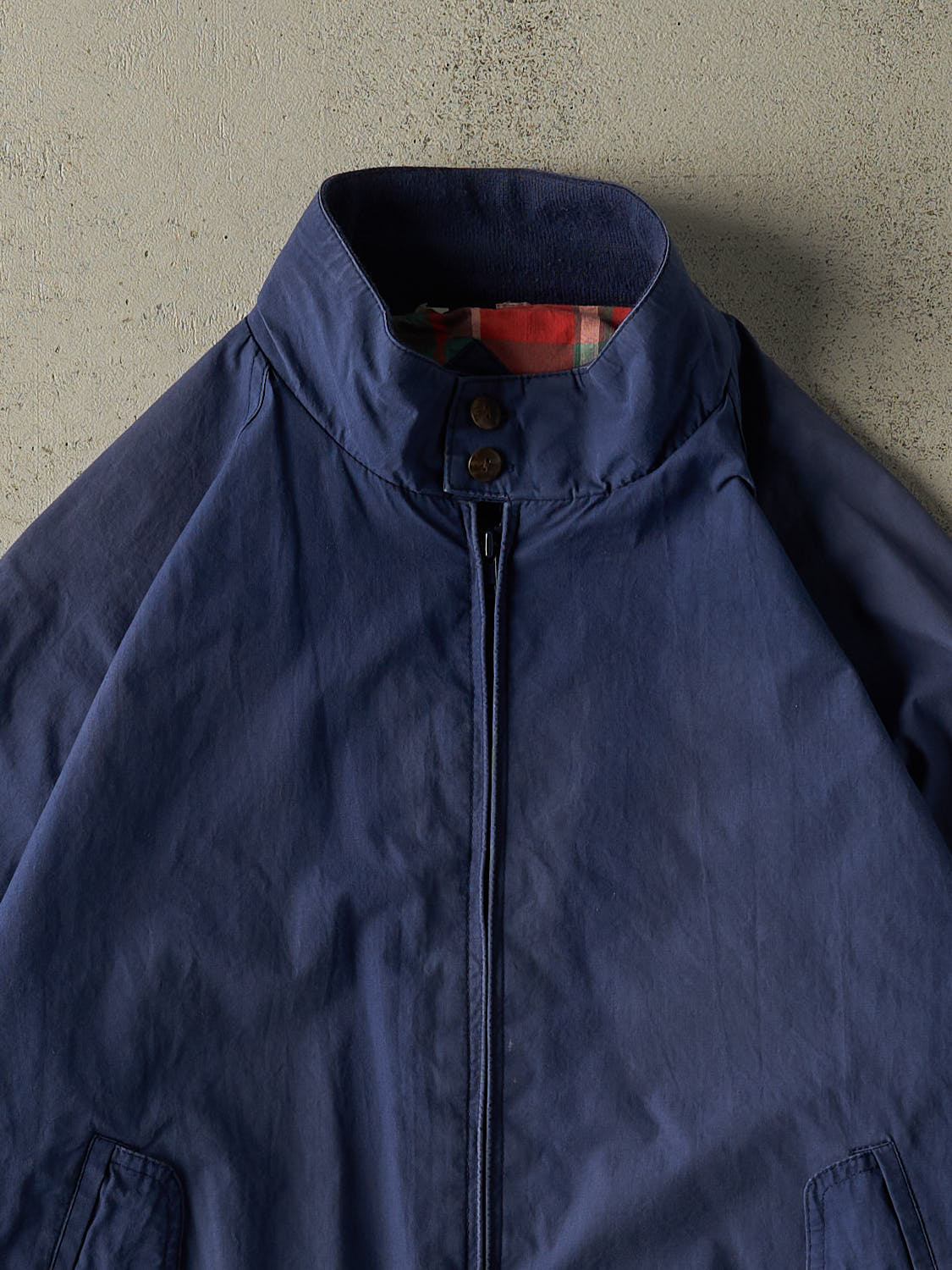 Vintage 90s Navy Blue American Eagle Harrington Bomber Jacket (L/XL)