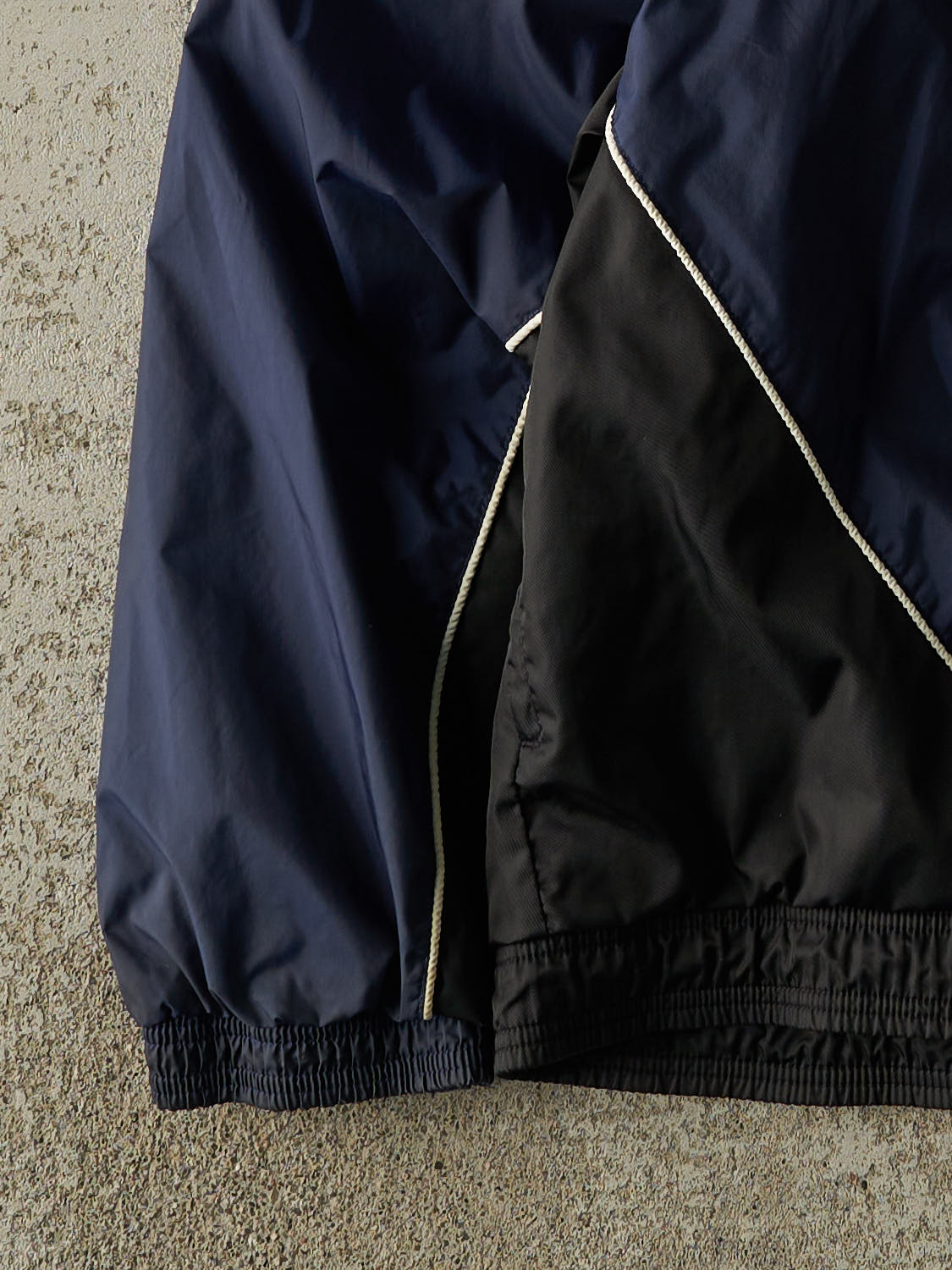 Vintage 90s  Navy Blue Adidas Embroidered Track Jacket (M/L)