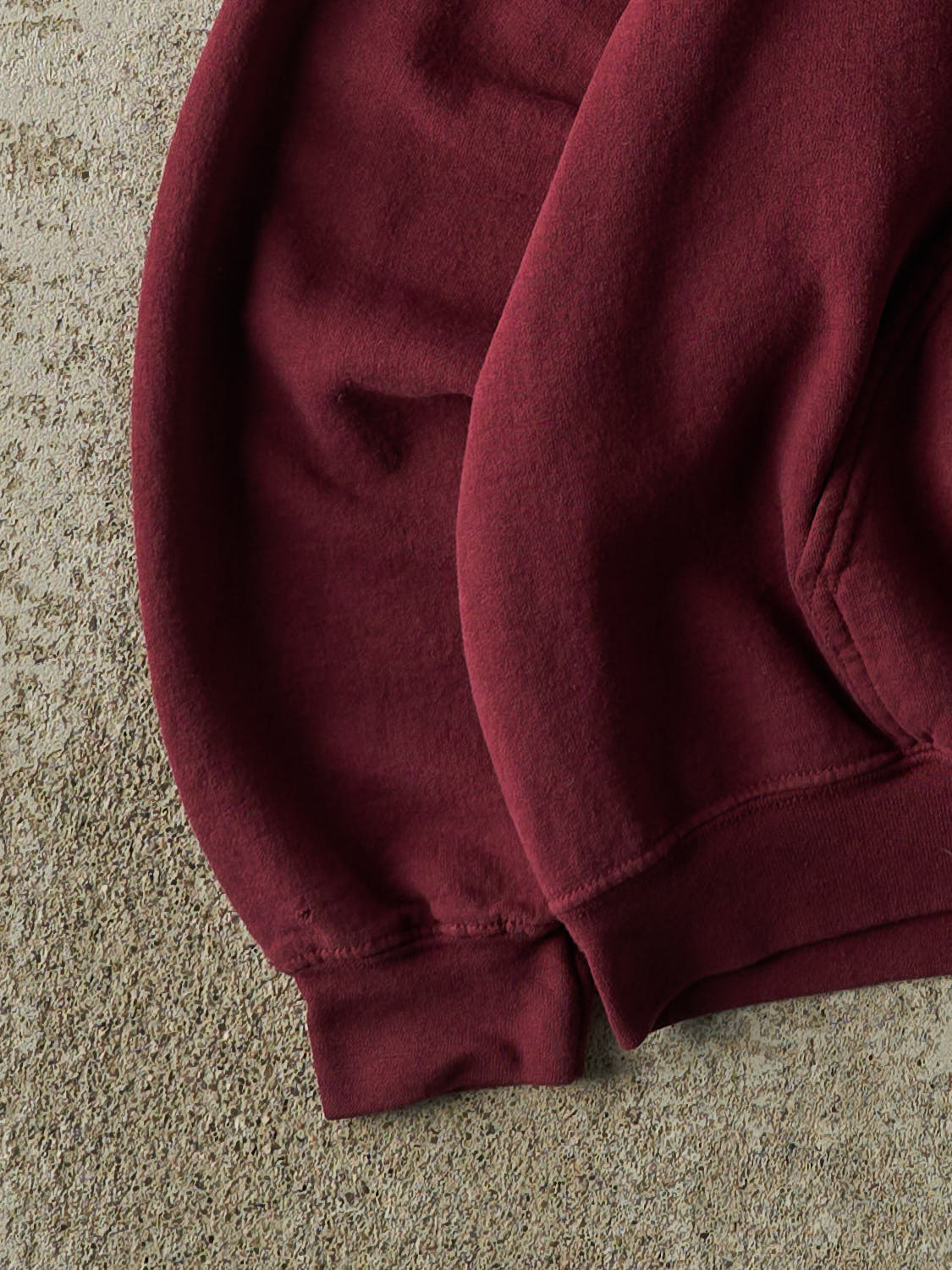 Vintage Y2K Burgundy McGill University Embroidered Hoodie (L/XL)