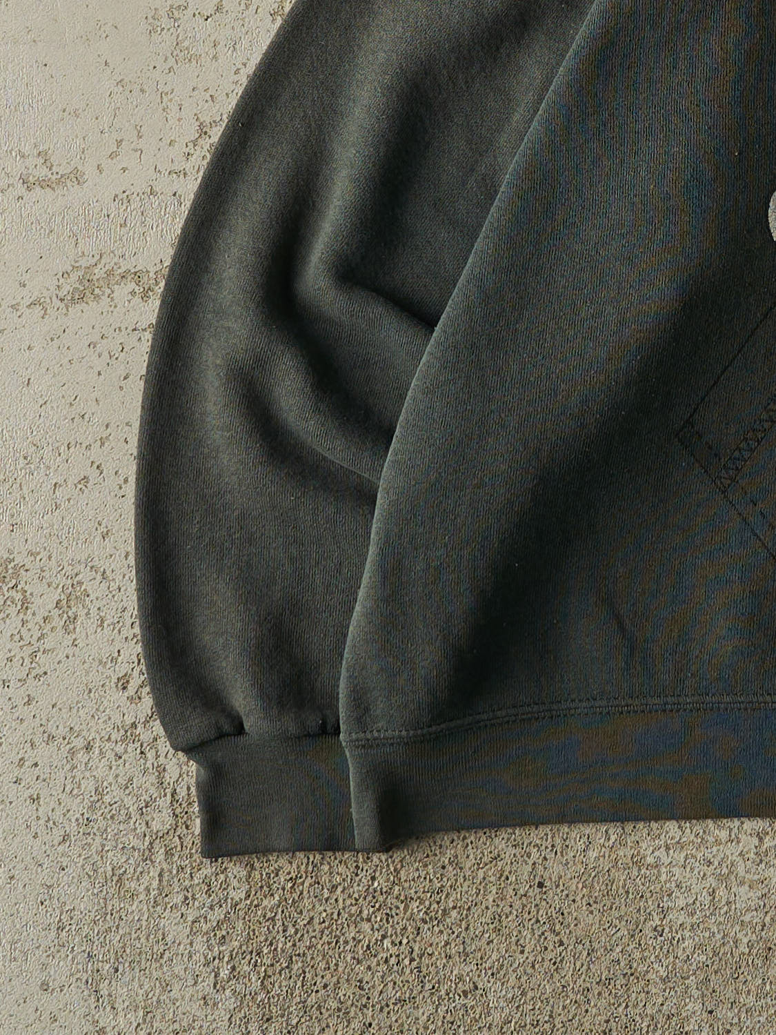 Vintage 90s  Sun Faded Green Mickey Mouse Boxy  Crewneck (L)