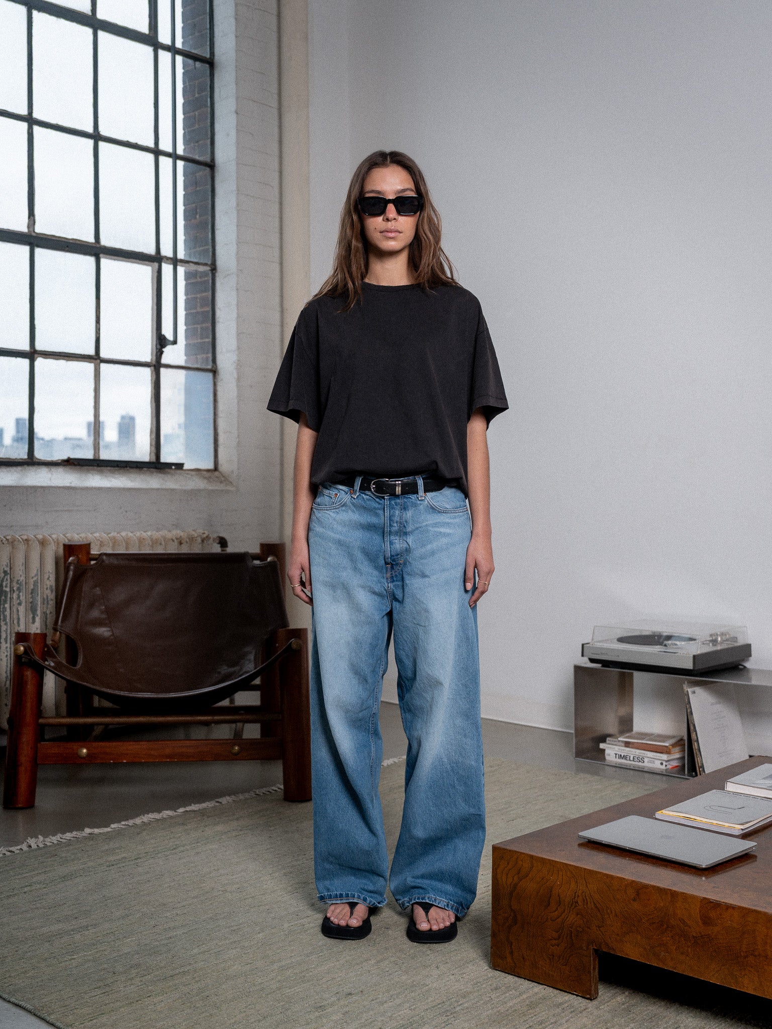 Everyday Boxy Tee – Jet Black
