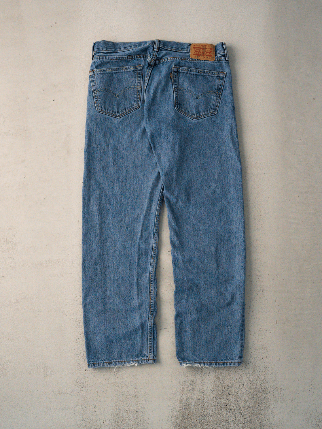 Vintage Y2K Blue Levi 505 Denim Jeans (33 x 30)