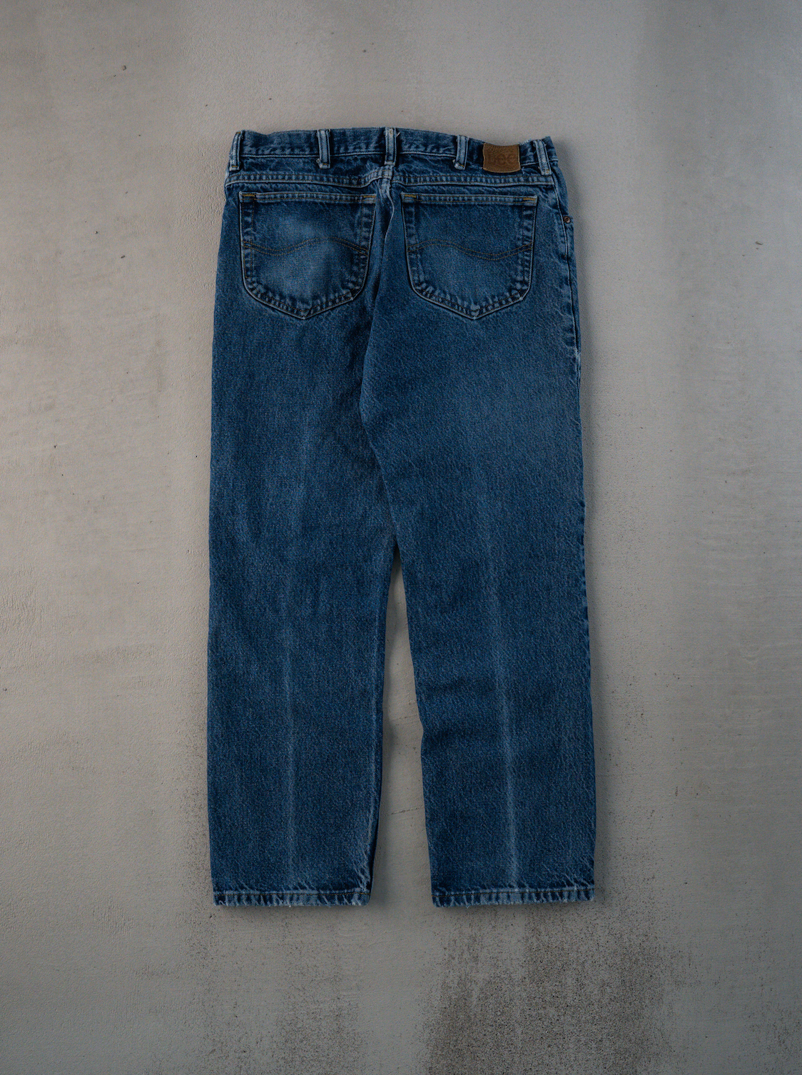 Vintage 90s Dark Washed Lee Denim Jeans (33x30)