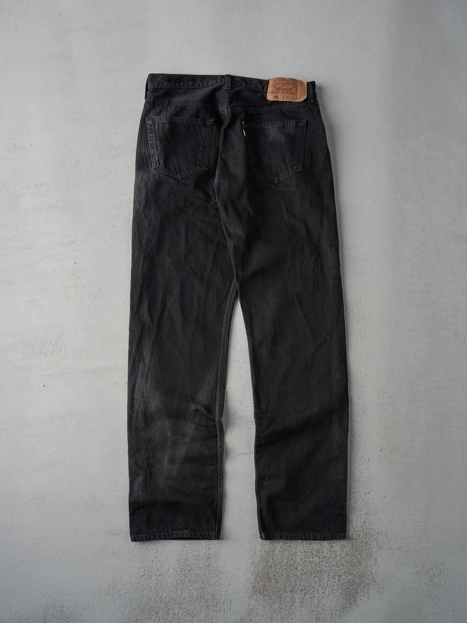 Vintage 90s Black Levi's 501 Denim Pants (34x34)