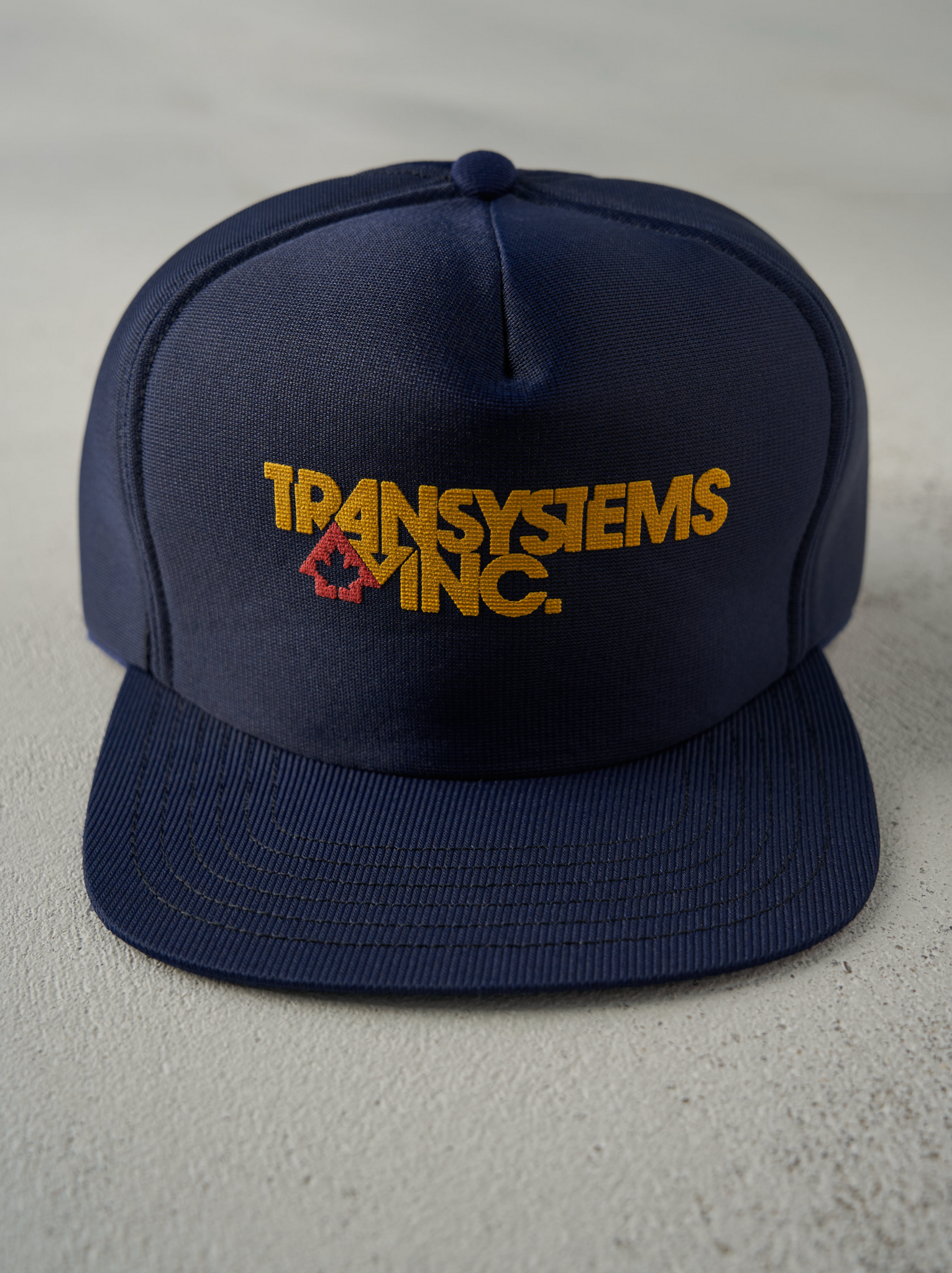 Vintage 80s Navy Transystems Inc Foam Trucker Hat