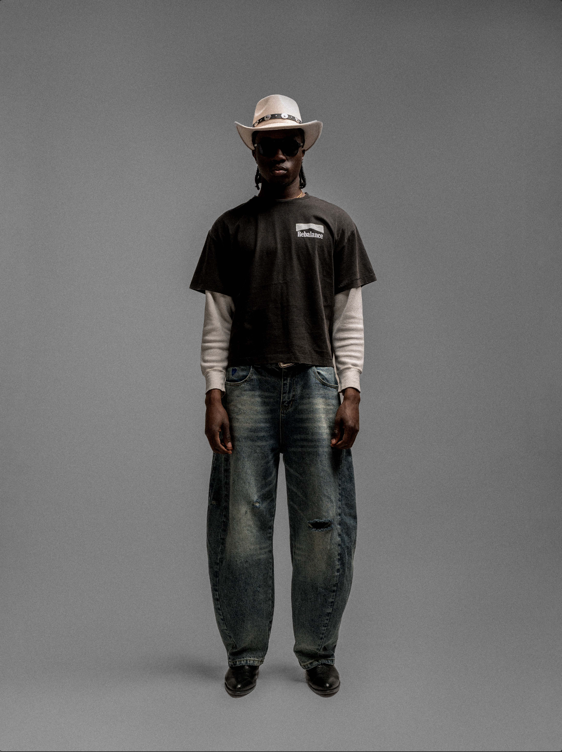 Desert Rider Tee - Jet Black