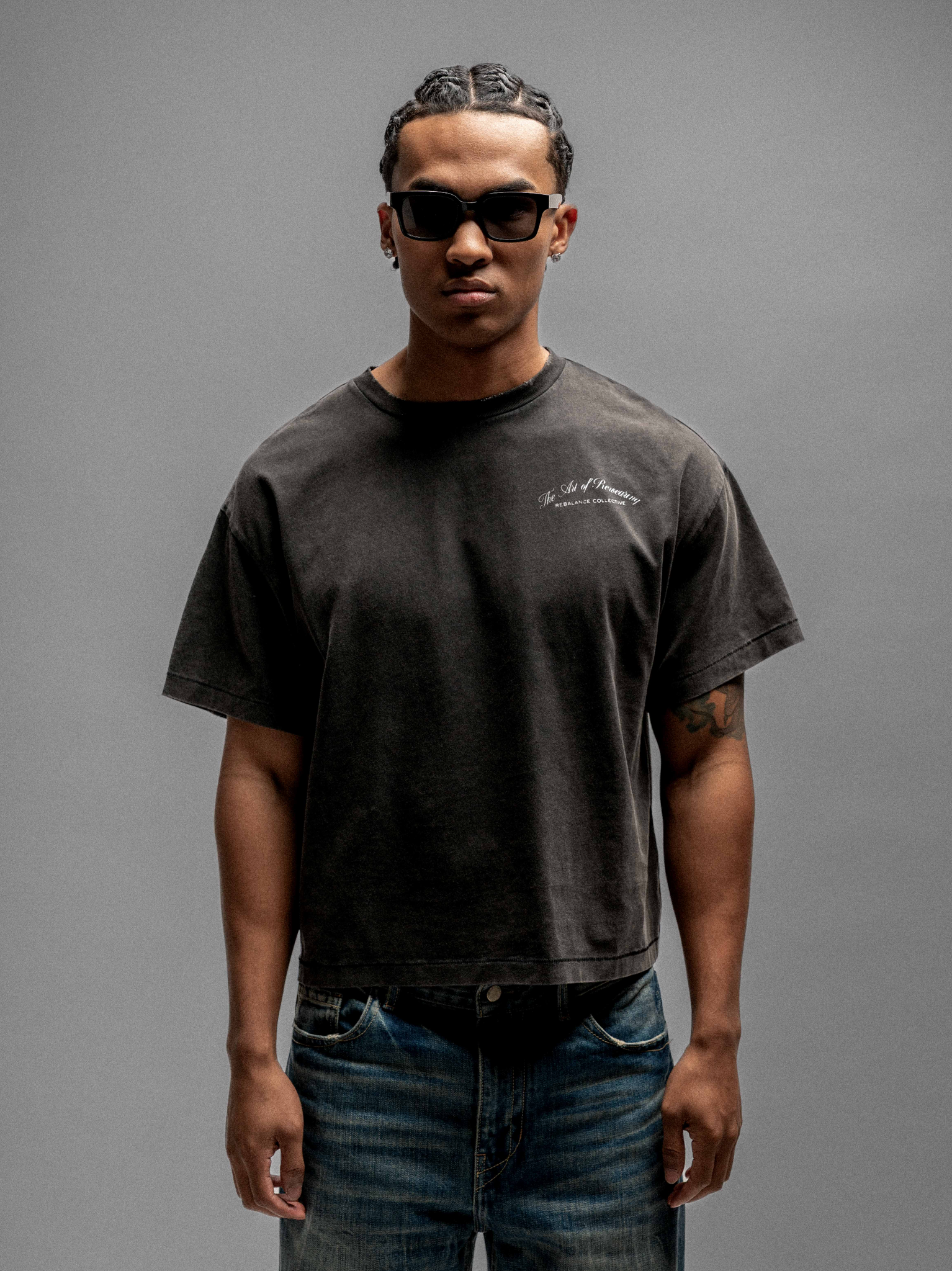 The Art of Rewearing Tee - Jet Black