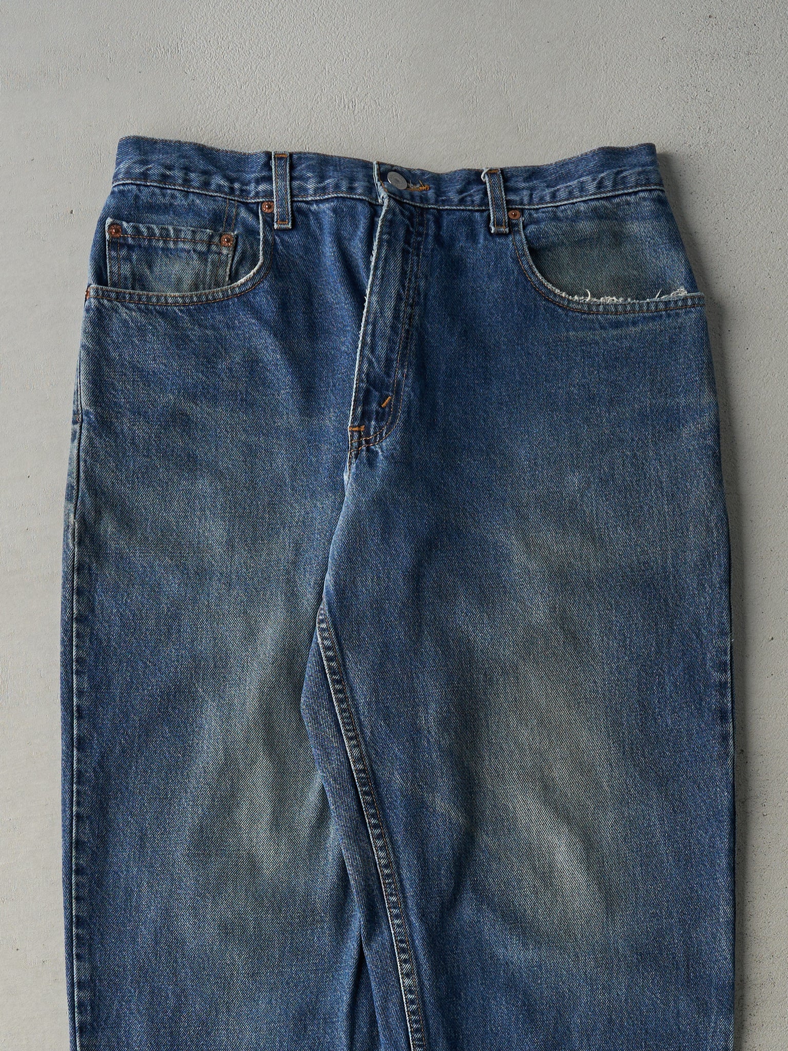 Vintage 90s Dark Wash Levi's 560 Loose Fit Jeans (33x31)