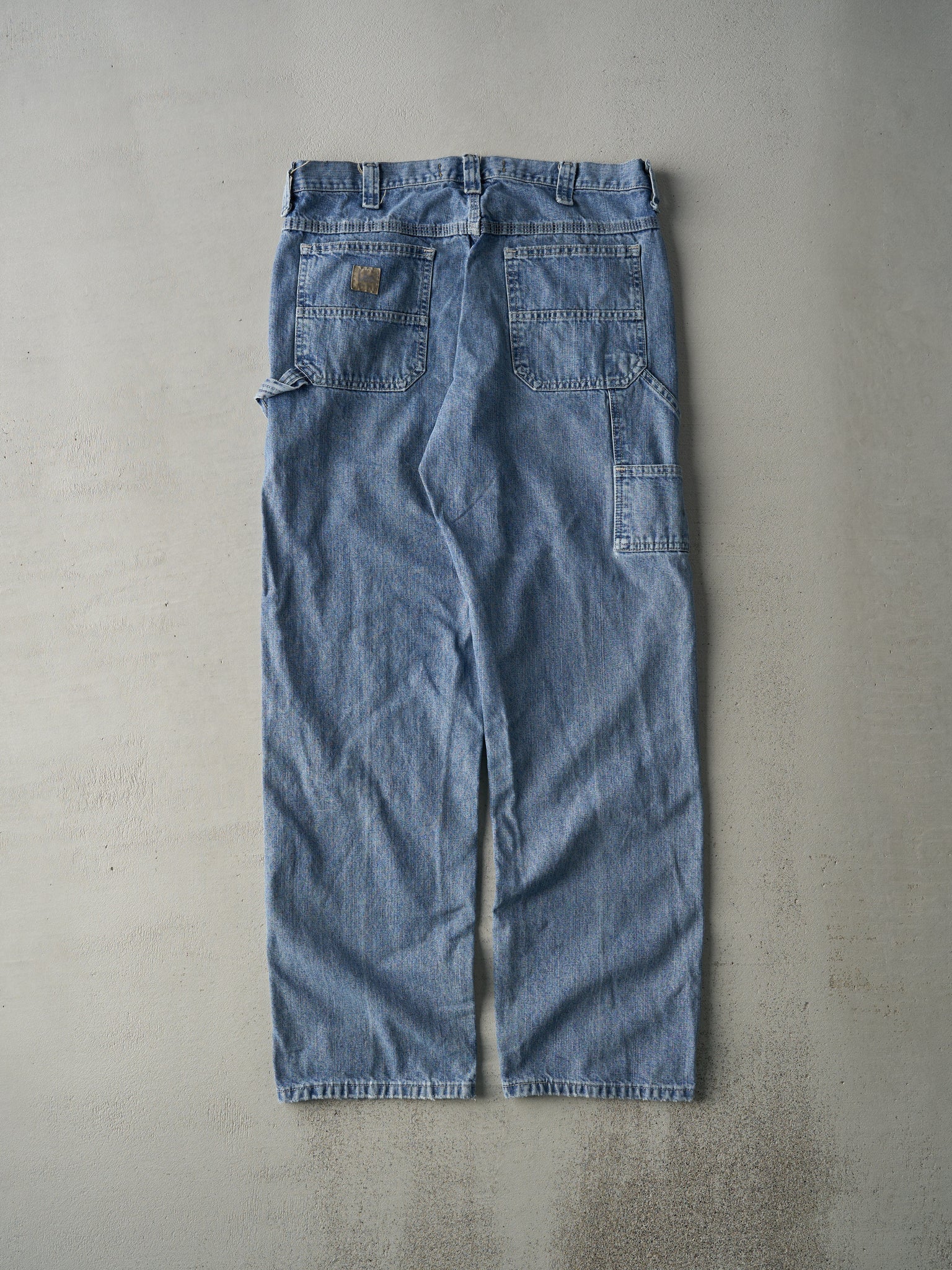 Vintage 90s Light Wash Lee Carpenter Pants (34x32)