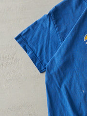 Vintage Y2K Blue Nike Middle Swoosh Kansas Jayhawks Tee (XS)