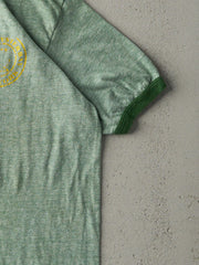 Vintage 70s Green Oyster Bay New York Ringer Tee (M)