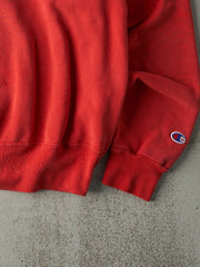 Vintage 90s Red Champion Blank Crewneck (XL)