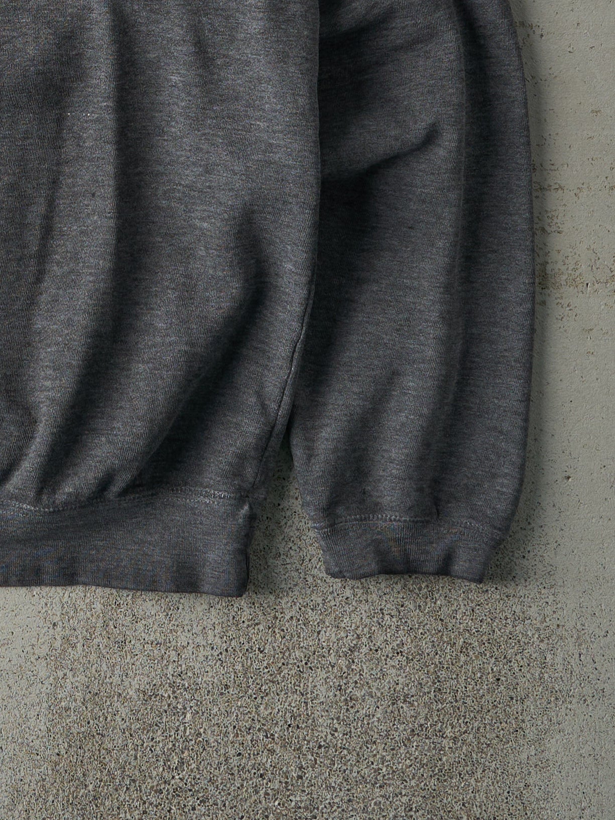 Vintage Y2K Charcoal Grey Michigan State Spartans Embroidered Crewneck (L)