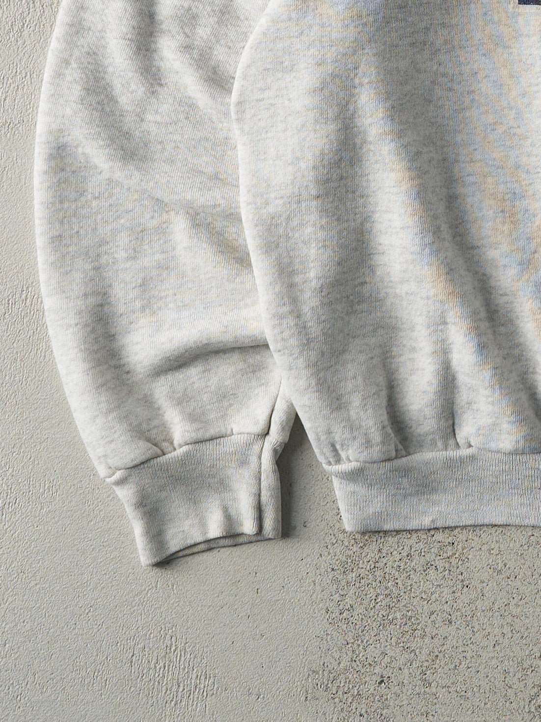 Vintage 90s Heather Grey Torch Lake Michigan Crewneck (L)