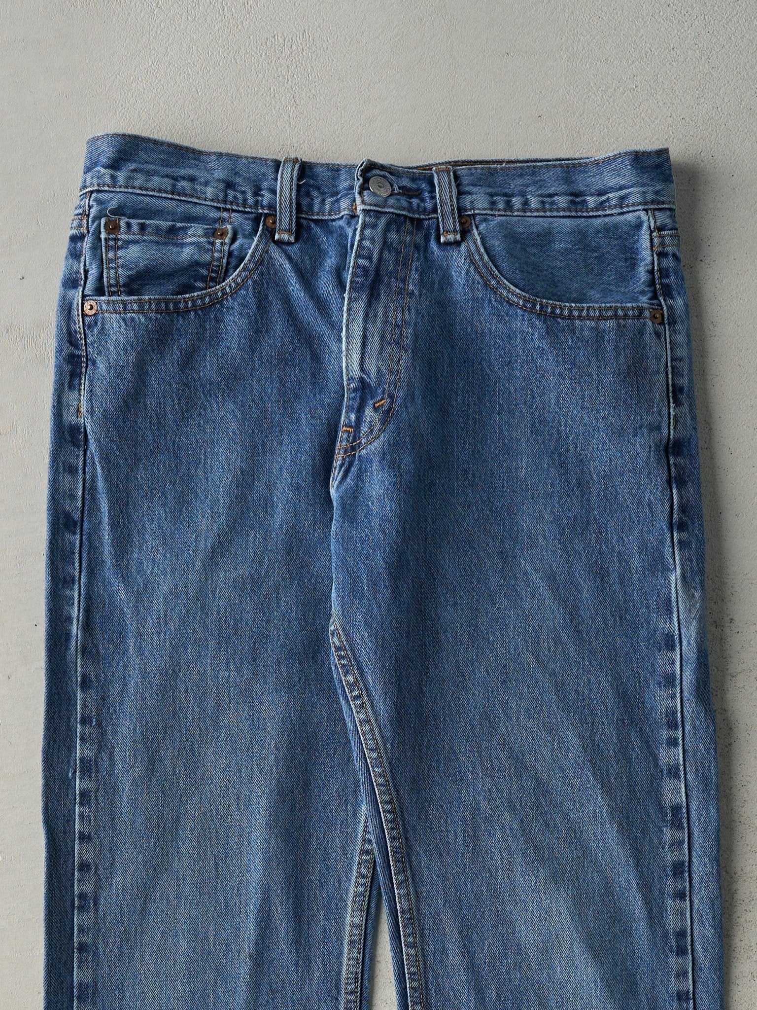 Vintage Y2K Mid Wash Levi's 505 Jeans (32x31)