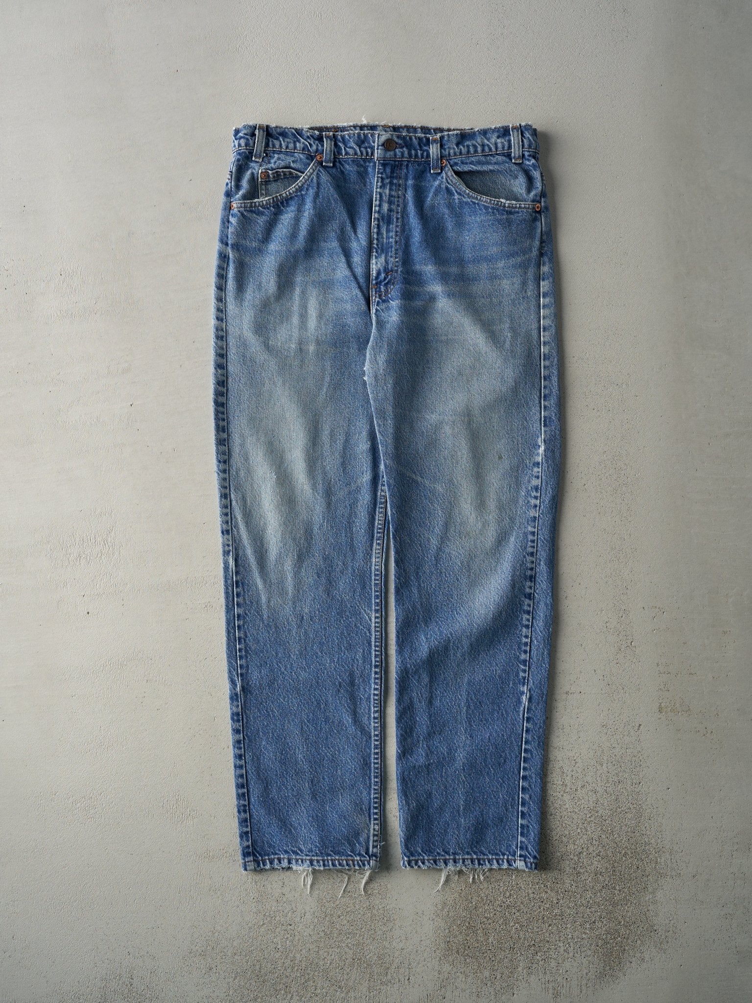 Vintage 90s Light Wash Orange Tab Levi's 505 Jeans (36x30.5)