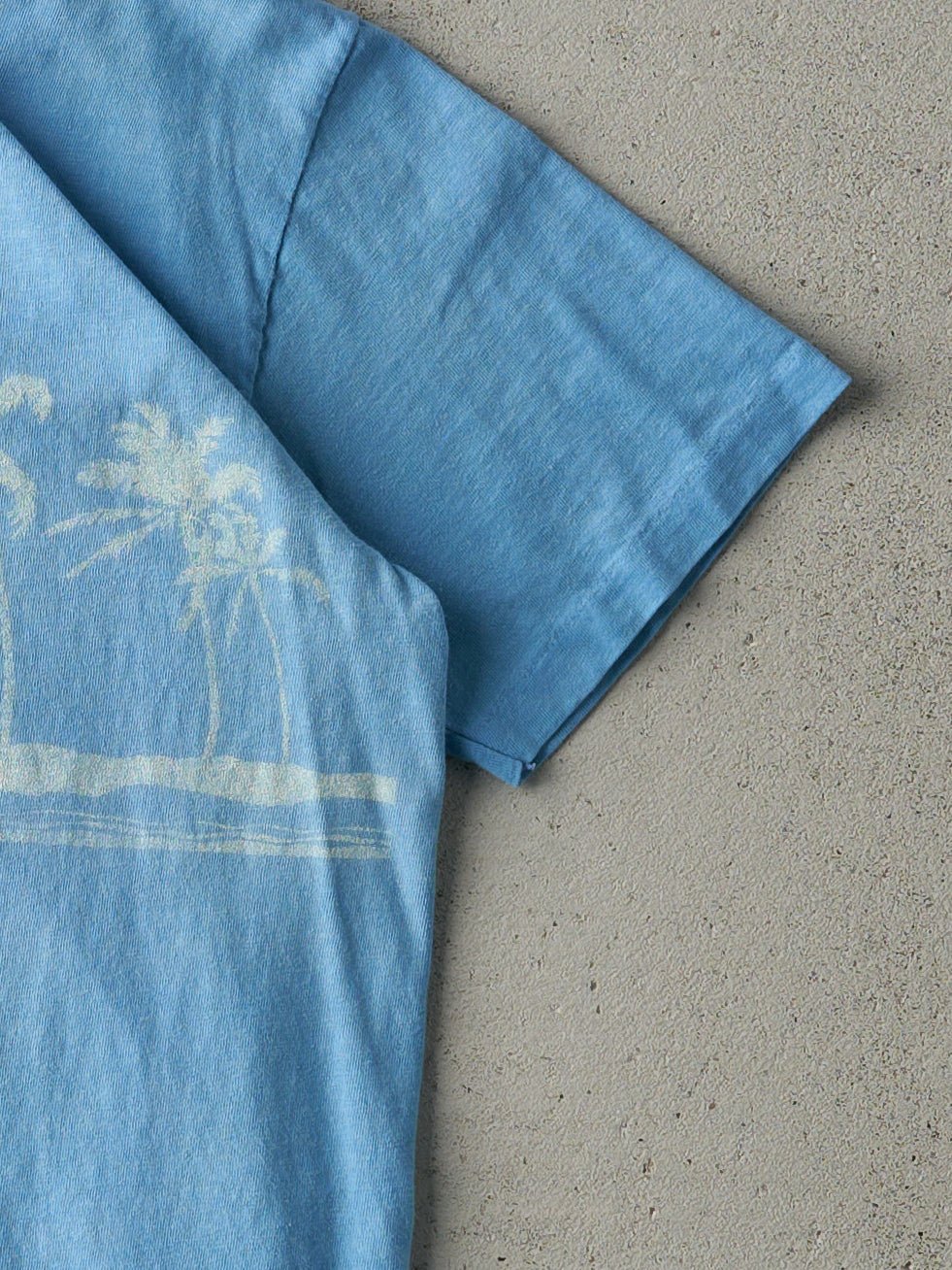 Vintage 80s Blue California Single Stitch Tee (S)