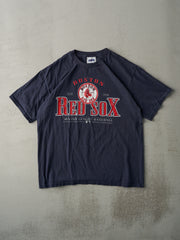 Vintage 01' Navy Blue Boston Red Sox Tee (M/L)