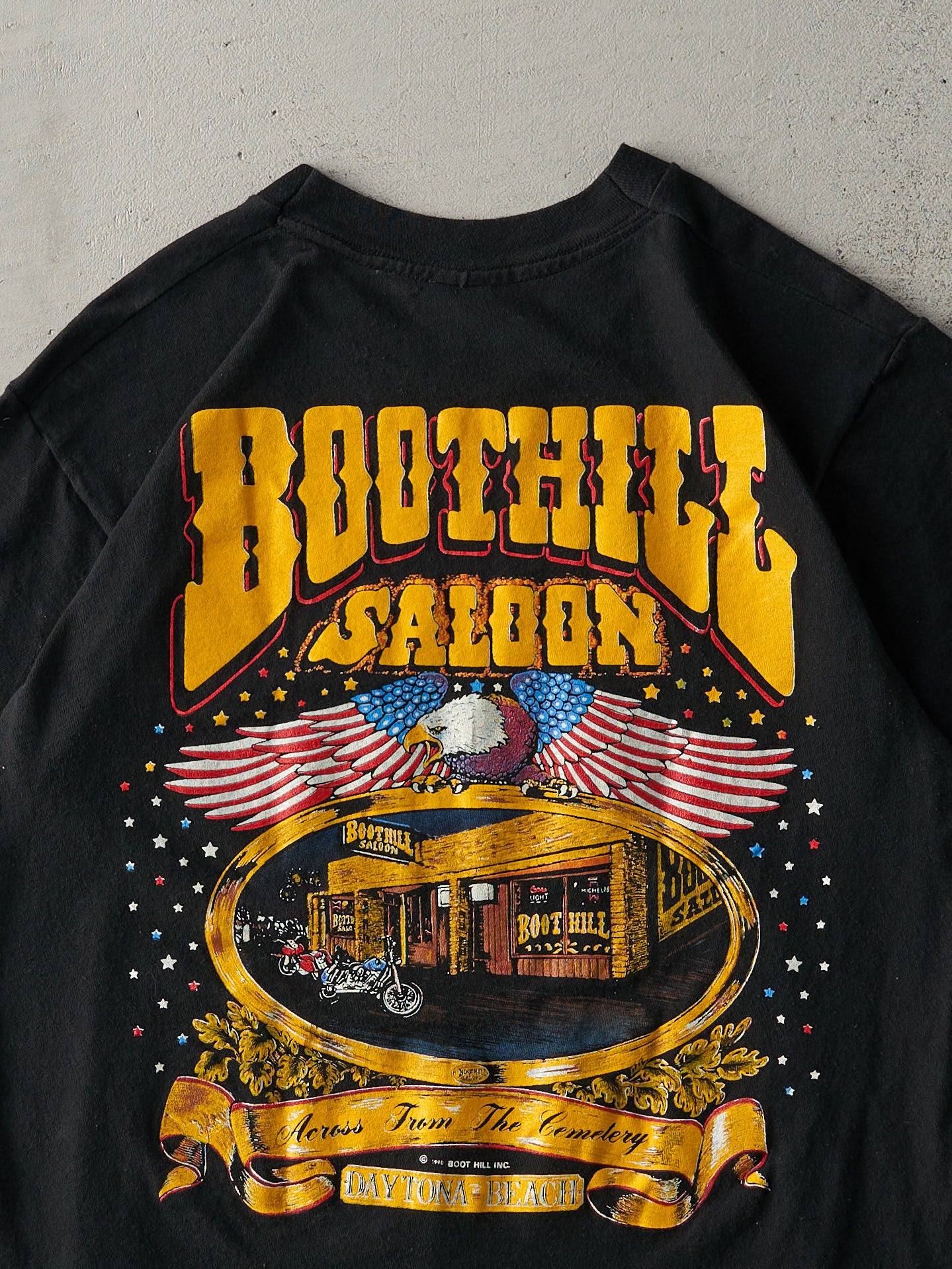 Vintage 90' Daytona Beach Boothill Saloon Single Stitch Tee (S)