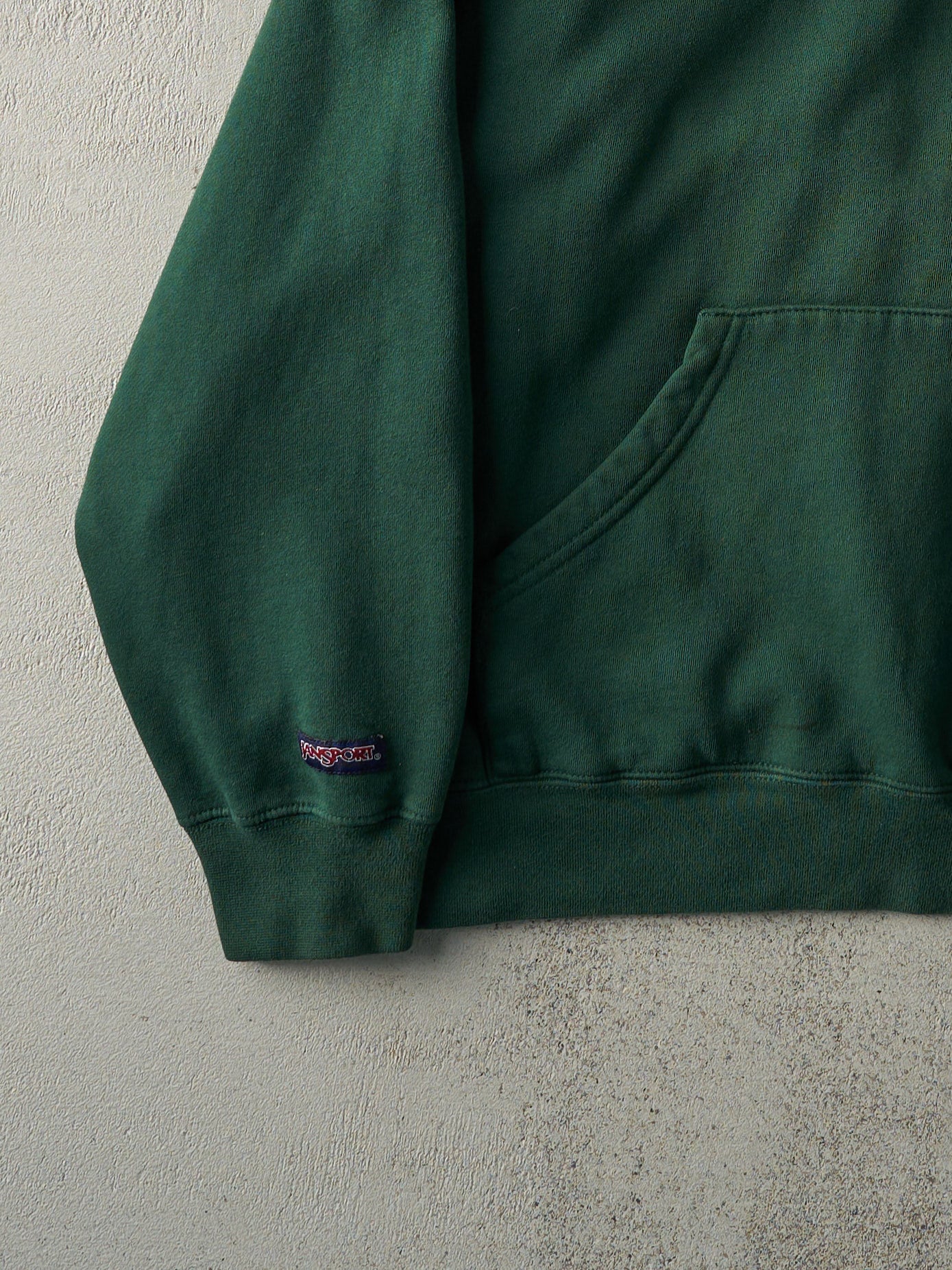 Vintage 90s Forest Green Michigan State Hoodie (L)