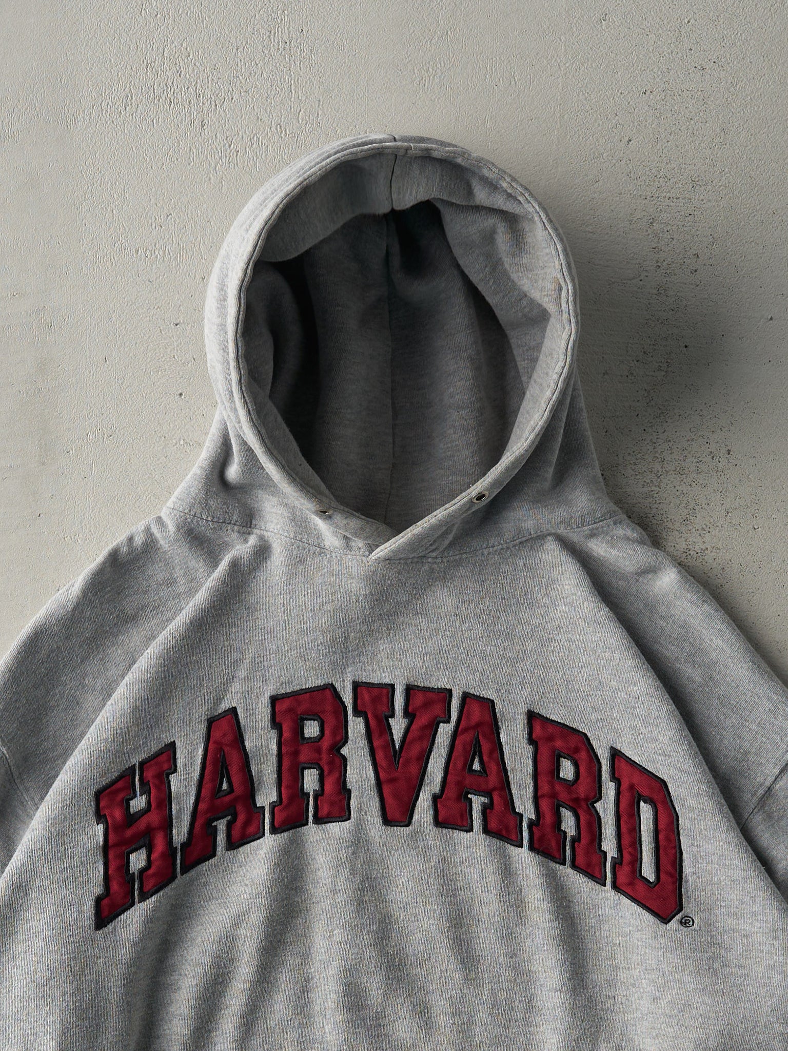 Vintage 90s Grey Harvard University Hoodie (L)