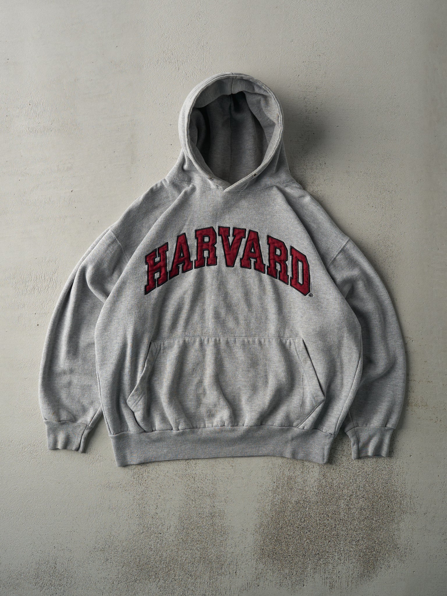 Vintage 90s Grey Harvard University Hoodie (L)